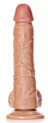 Realistischer Dildo Envy Straight RealRock 17 x 4,4cm Latino – 3/6