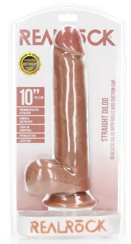 Realistischer Dildo Straight Dildo RealRock 21 x 5,3cm Latino – 2/6