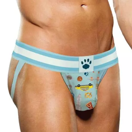 Jockstrap Nyc Prowler Blau – 1/5