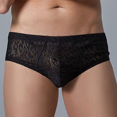 Leopard Lace Shorts Allure Black