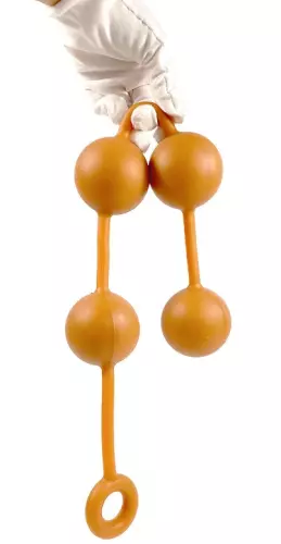 Analkugeln aus Silikon Ass Orange 50 x 5.5cm – 4/7
