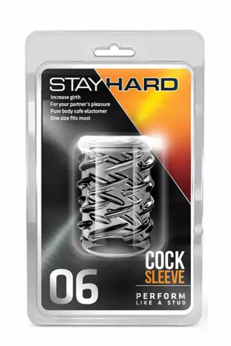 Transparente Penismanschette 5 x 3 cm Cock Sleeve 06 – 2/4