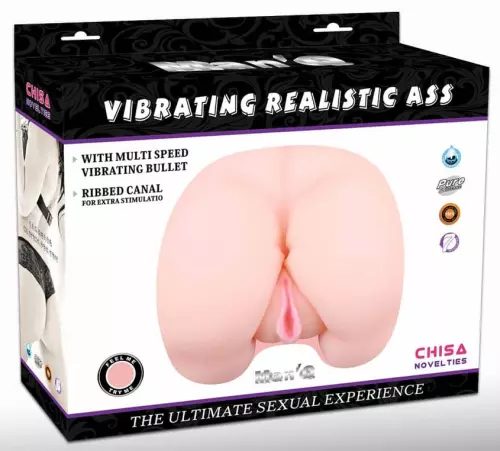 Vibrierender Gesäß-Masturbator Maddy's Rear Vulva-Anus – 2/3