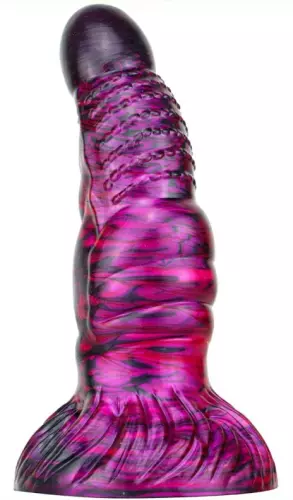 Dildo Fantasy Nirp 15 x 5.3cm Violett-Schwarz – 1/3