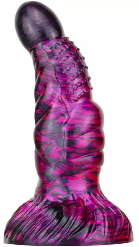 Dildo Fantasy Nirp 15 x 5.3cm Violett-Schwarz – 2/3