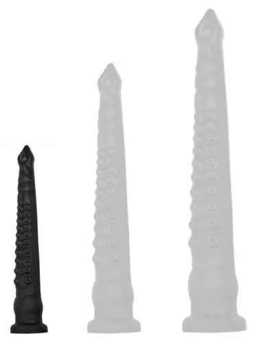 Dildo Oktoop S 30 x 4.5cm Schwarz – 1/2