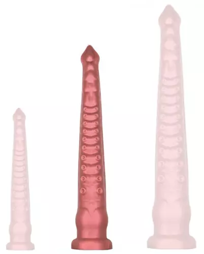 Dildo Oktoop M 43 x 6cm Rot – 1/3
