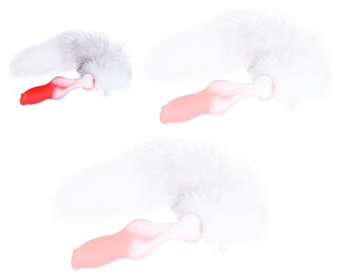 Dog Dick tail plug S 10.5 x 3.3cm
