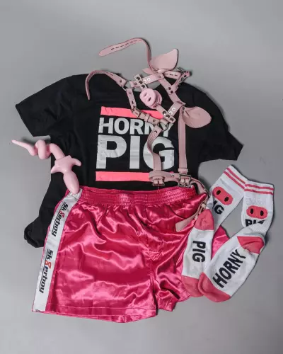 T-Shirt Sk8erboy Horny Pig – 8/9