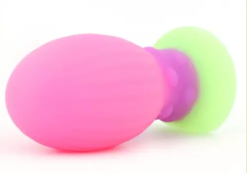 Butt plug Fantasy phosphorescent Lumy Egg 16 x 8cm – 2/7