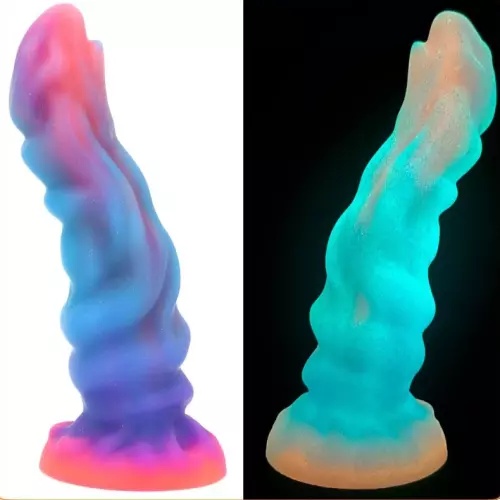Dildo Fantasy phosphorescent Lumy Cunic 21 x 6cm – 2/7