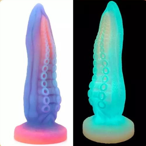 Dildo phosphorescent Lumy Octop 21 x 6.3cm – 2/7