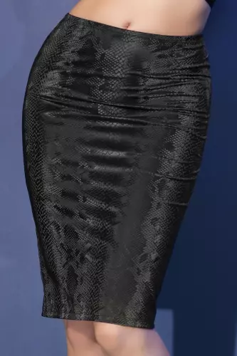 Kleid Snakia Schwarz – 1/2