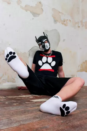 Weiße Socken Puppy Sk8erboy – 3/19