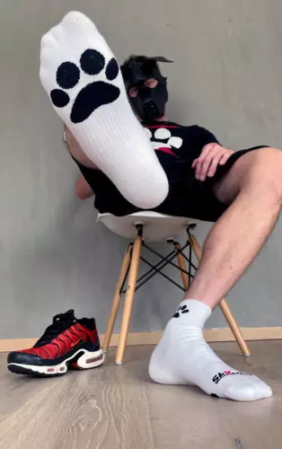 Weiße Socken Puppy Sk8erboy – 7/19