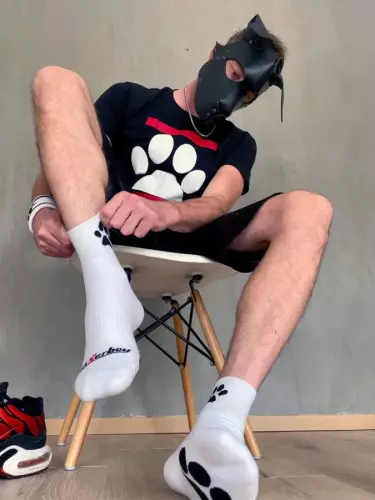 Weiße Socken Puppy Sk8erboy – 9/19