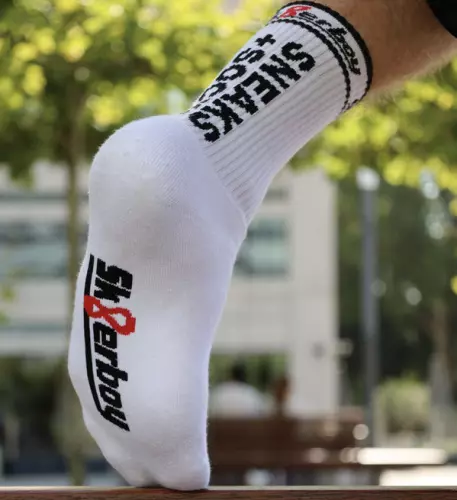 Weiße Socken SNEAKS SOCKS Sk8erboy – 2/14