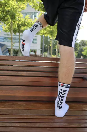 Weiße Socken SNEAKS SOCKS Sk8erboy – 6/14