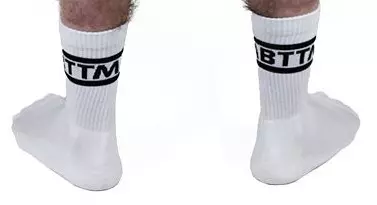 Weiße Socken BTTM x2 Paar – 2/3