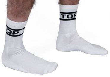 TOP White Socks x2 Pairs