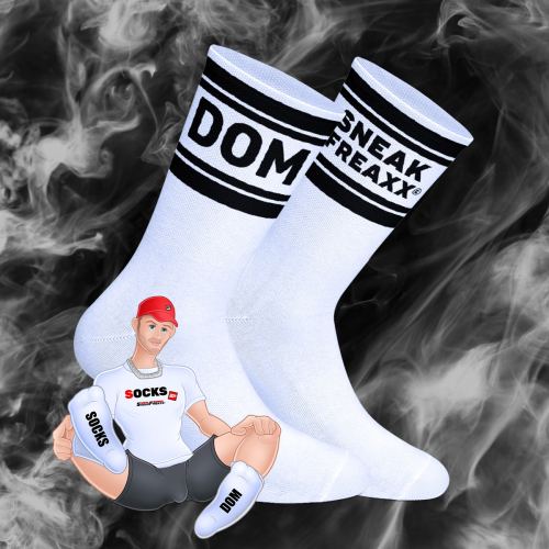 Socken weiß DOM SneakFreaxx