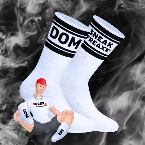 Weiße Socken DOM SneakFreaxx – 1/3