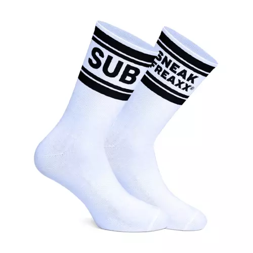 Weiße Socken Sub Socks Sneakfreaxx – 3/3
