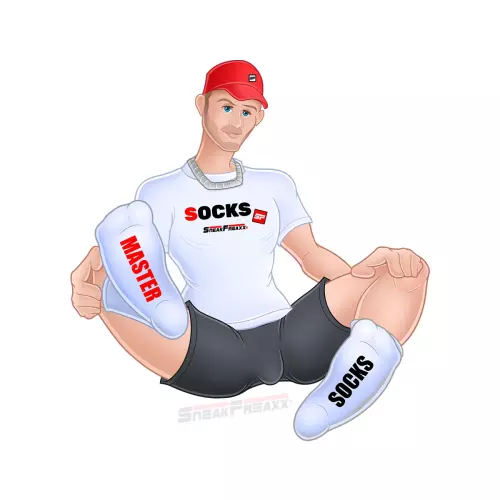 Weiße Socken SNEAK BERLIN MASTER – 2/3