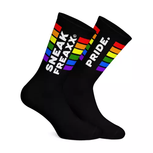SNEAK PRIDE Black Socks – 3/3