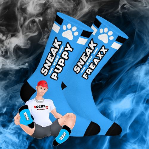 Socken WOOF PUPPY Blau