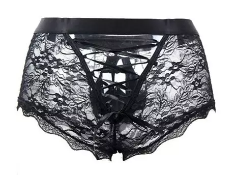 Offener Spitzenbody Lacien Schwarz – 2/2