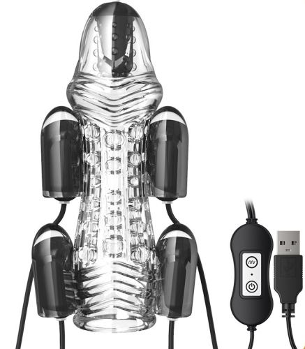 Vibrierende Masturbationshülle Vibe Extreme 5 Vibrationen
