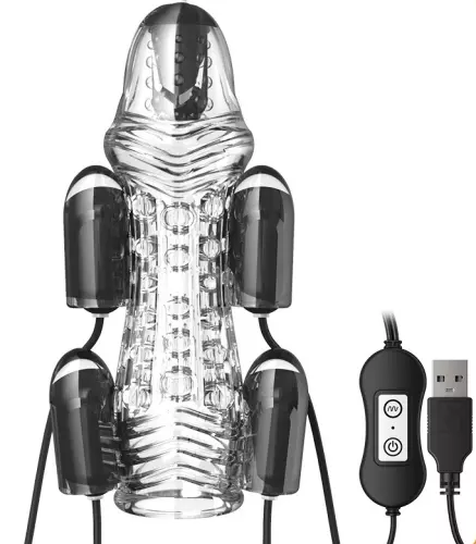 Vibrierende Masturbationshülle Vibe Extreme 5 Vibrationen – 1/2