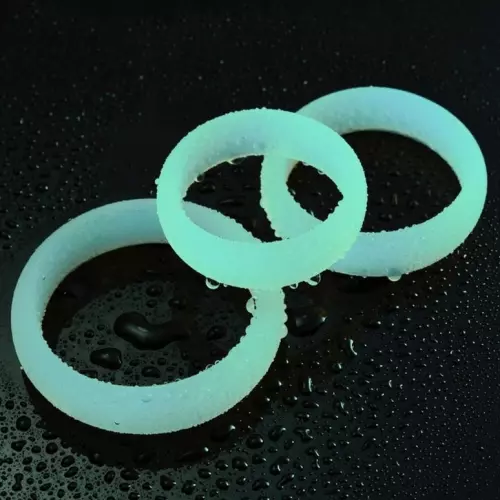 Set von 3 phosphoreszierenden Cockrings Lumiring – 1/3