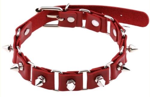 Punk Piks Red Choker