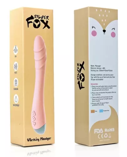 G-Punkt-Vibrator Fox Lindo 14 x 3cm Rosa – 3/3