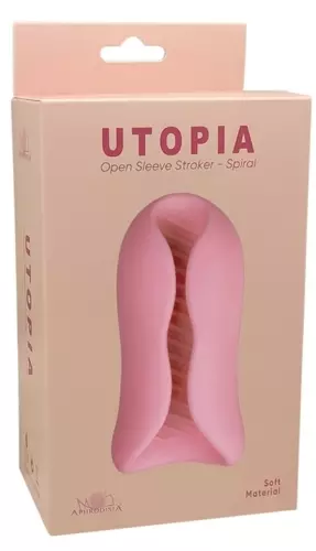 Masturbator Utopia 14cm Rosa – 2/3