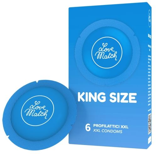 King Size Condoms 60mm x6