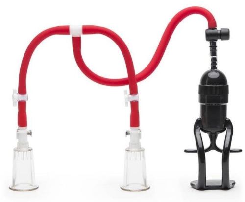 TIT UP Double Cup Red Nipple Pump