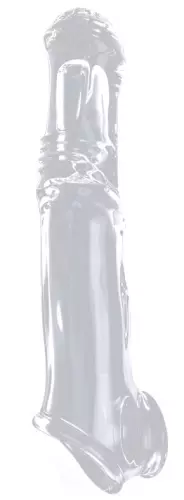 Penishülle Horse Sleeve 18 x 3,5cm Transparent – 1/2
