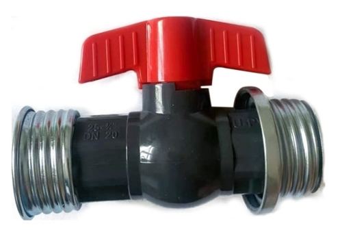 Gas Mask Connector with Valve