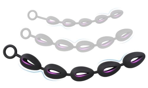 Hollow Out L Anal Beads 51 x 4.5cm