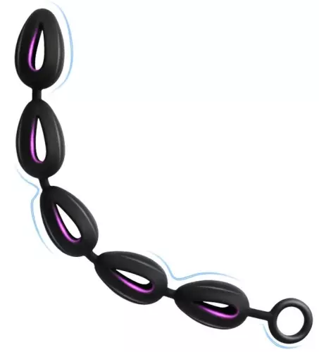 Analperlen Hollow Out L 51 x 4.5cm – 3/4