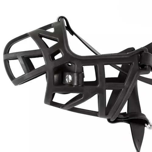SM Maulkorb MUZZLE STRAP Schwarz – 2/3