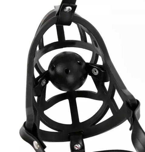SM Maulkorb MUZZLE STRAP Schwarz – 3/3