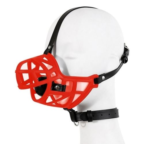 MUZZLE STRAP Red SM Muzzle
