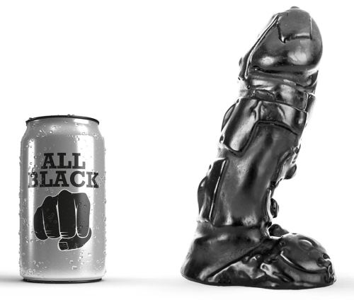 Dildo AB25 Dagger All Black 14 x 4.8cm