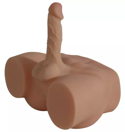 Billen Masturbator met Gescharnierde Penis Dandy Boy Penis van 14cm – 2/4