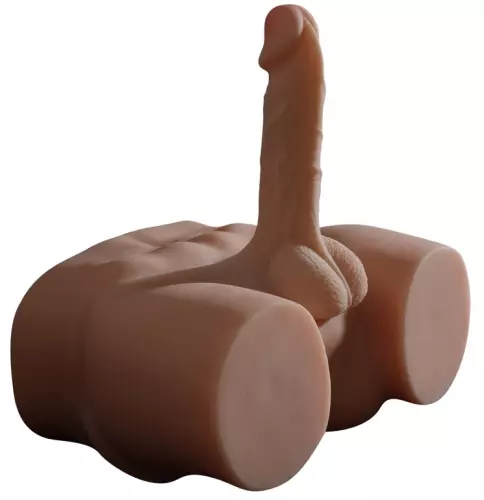 Billen Masturbator met Gescharnierde Penis Dandy Boy Penis van 14cm – 4/4