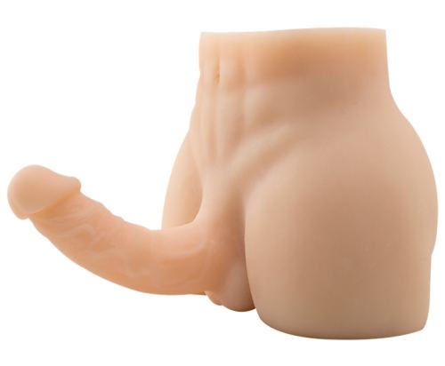DANDY STRONG Buttocks Masturbator with Articulated Penis 18cm Sex